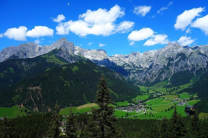 Alpen Apartment Werfenweng - Ruhe - Pool Buitenkant foto